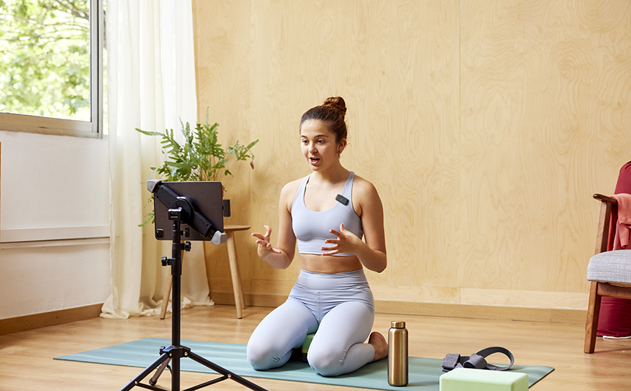 Microfono de solapa JBL Quantum stream Wireless