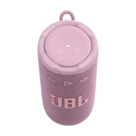 JBL Grip - Pink - Compact Bluetooth speaker with bold JBL Pro Sound and ambient light - Top image number null