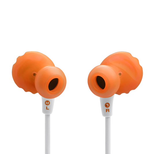 JBL Endurance Run 3 Wireless - White - Wireless Sport Headphones - Back image number null