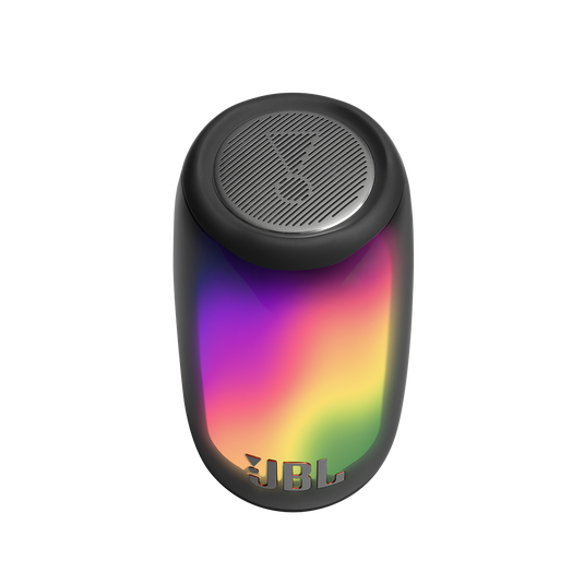 JBL Pulse 5 - Black - Portable Bluetooth speaker with light show - Top image number null