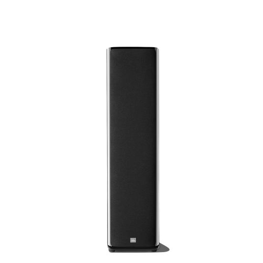 HDI-3800 - Black Gloss - 2 ½-way Triple 8-inch (200mm) Floorstanding Loudspeaker - Front image number null