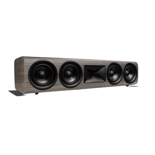 HDI-4500 - Grey Oak - 2 ½-way Quadruple 5.25-inch (130mm) Center Channel Loudspeaker - Left image number null