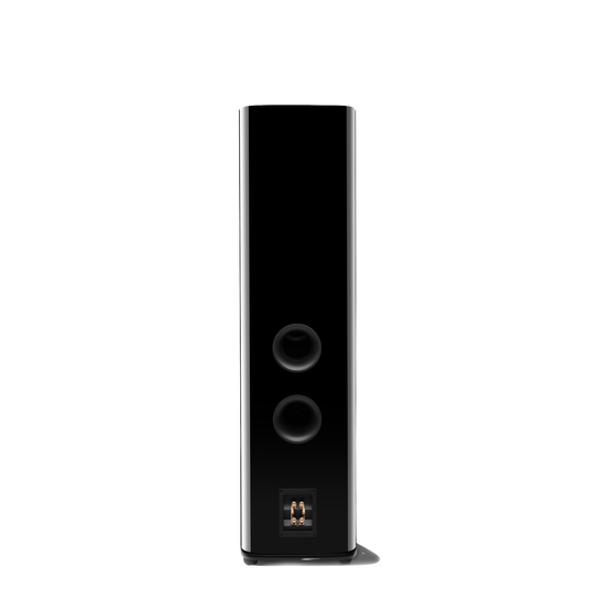 HDI-3800 - Black Gloss - 2 ½-way Triple 8-inch (200mm) Floorstanding Loudspeaker - Back image number null