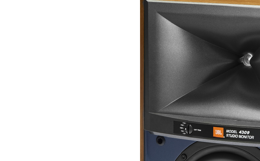 JBL 4309 Altavoz de 165 mm con cono de pulpa pura en diseño de reflejo de graves con puerto de vibración frontal. - Image