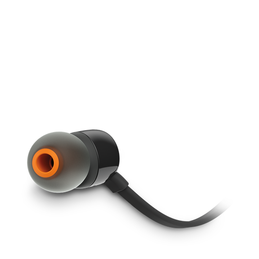 JBL Tune 110E - Black - In-ear headphones - Detailshot 1 image number null
