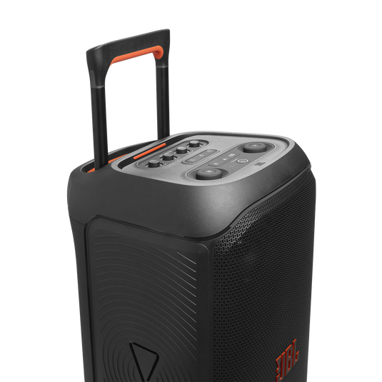 JBL PartyBox Stage 320 - Black - Portable party speaker with wheels - Detailshot 9 image number null