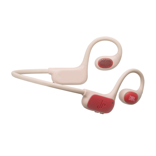JBL Junior Free - Peach - Wireless open-ear kids headphone - Top image number null