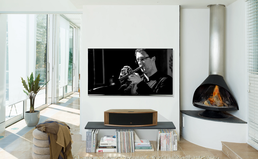 JBL L75ms Music System Diseño de 5 controladores: altavoces duales de 133 mm, altavoces de agudos duales de aluminio de 25 mm y un controlador central de gama media de 101 mm - Image