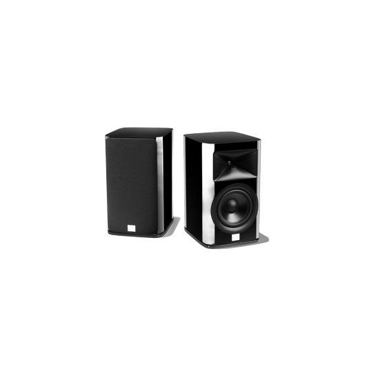 HDI-1600 - Black Gloss - 2-way 6.5-inch (165mm) Bookshelf Loudspeaker - Detailshot 4 image number null