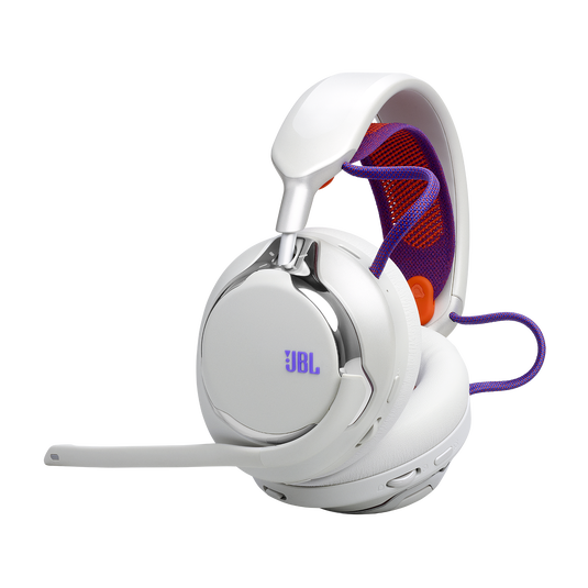 JBL Quantum 950 - White - Wireless multiplatform gaming headset with adaptive Noise Cancelling - Hero image number null