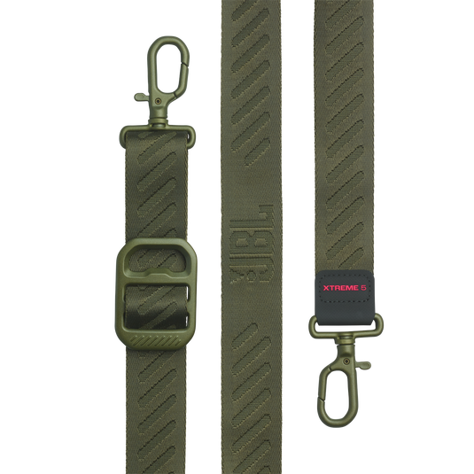 JBL Xtreme 5 - Squad - Portable waterproof speaker with massive legendary JBL sound, ambient edge lighting, and a convenient shoulder strap - Detailshot 3 image number null