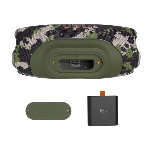 JBL Xtreme 5 - Squad - Portable waterproof speaker with massive legendary JBL sound, ambient edge lighting, and a convenient shoulder strap - Detailshot 4 image number null
