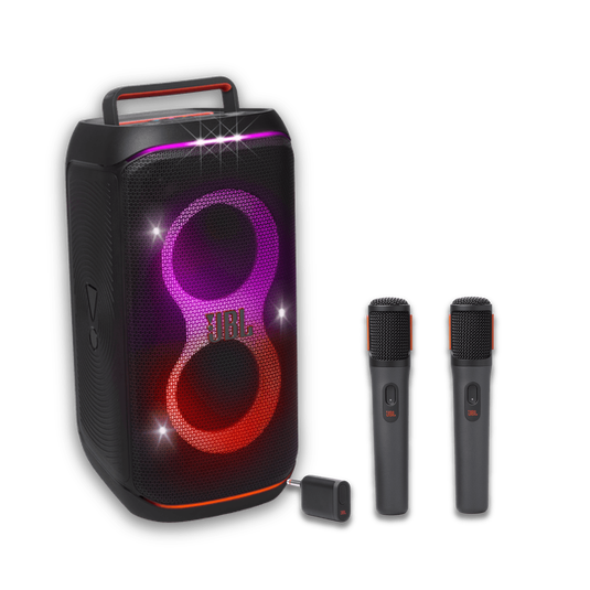 Partybox Club 120 Negro + Microfonos Wireless Partybox (Combo) image number null